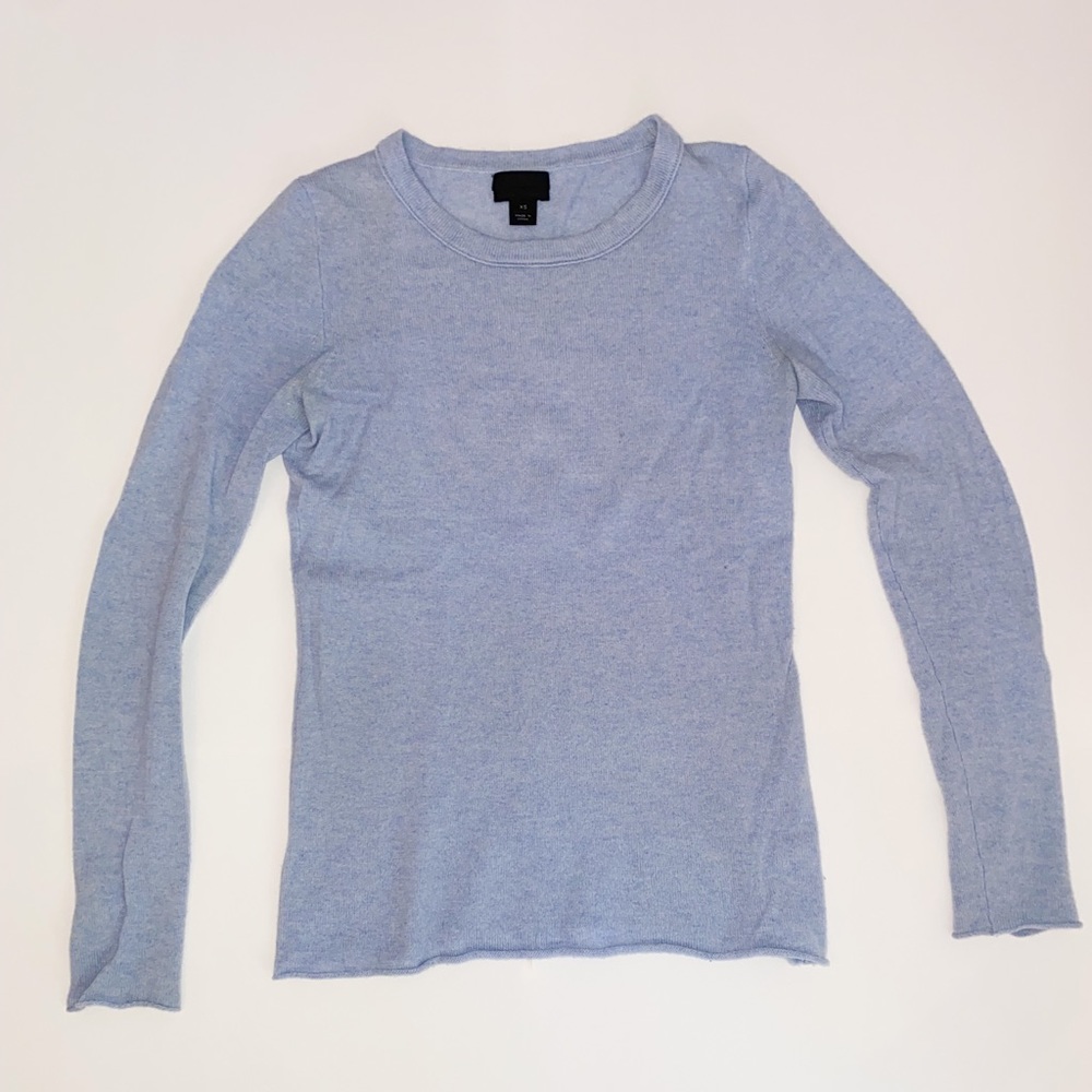 J.Crew Italian Cashmere crew neck sweater.